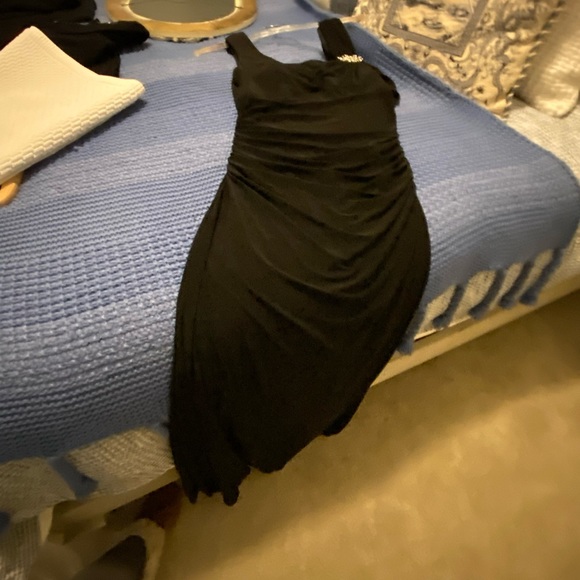 Cachet Black Long Dress size 10 - Picture 5 of 13